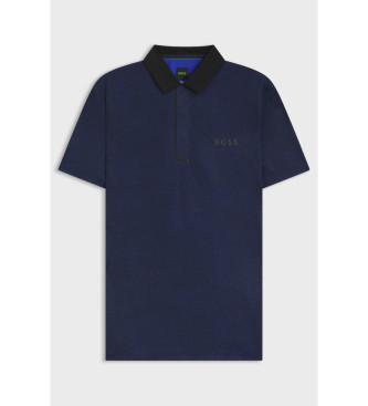 BOSS Polo blu navy Paddytech Goc