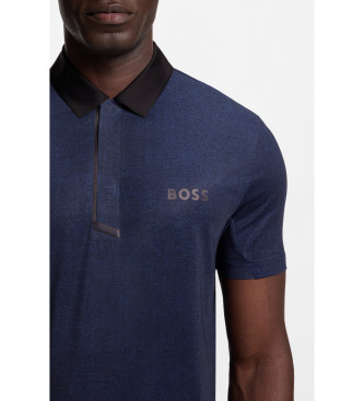 BOSS Polo blu navy Paddytech Goc