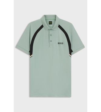 BOSS Polo Toc Spin verde