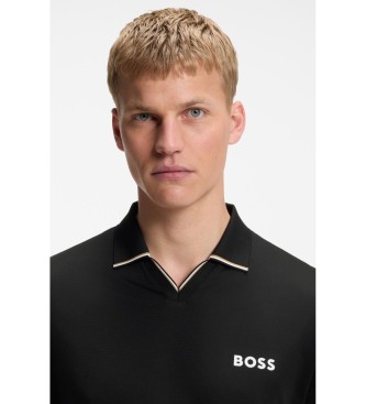 BOSS Polo Active slim fit noir
