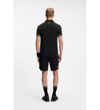 BOSS Polo Active slim fit noir