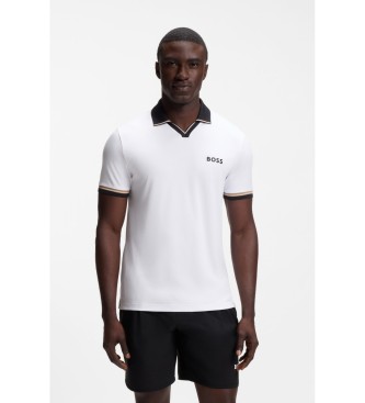 BOSS P�lo Active slim fit branco