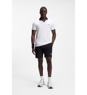 BOSS P�lo Active slim fit branco