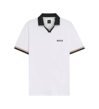 BOSS P�lo Active slim fit branco