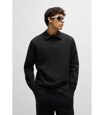 BOSS Polo Plisy 1 Preto