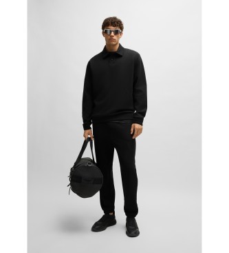 BOSS Polo Plisy 1 Preto