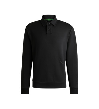 BOSS Polo Plisy 1 Preto