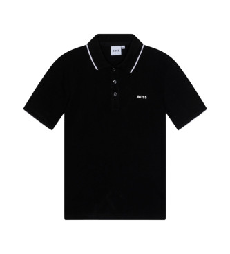 BOSS Kurzarm-Poloshirt schwarz