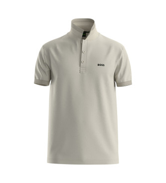 BOSS Unverzichtbares beigefarbenes Poloshirt