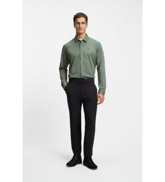 BOSS Entschuldigung grnes Poloshirt