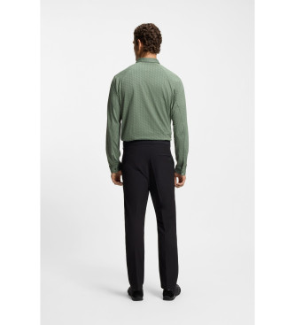 BOSS Entschuldigung grnes Poloshirt