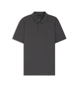 BOSS Polo Future cinzento
