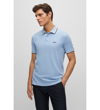 BOSS Polo bleu Paddy