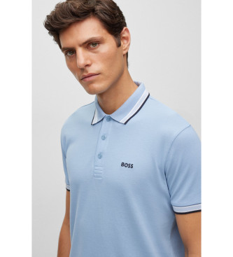 BOSS Polo bleu Paddy