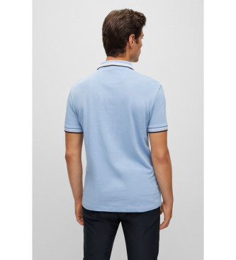 BOSS Polo bleu Paddy