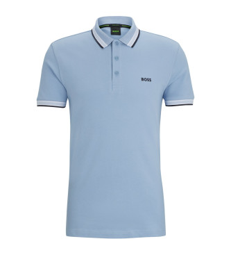 BOSS Polo bleu Paddy