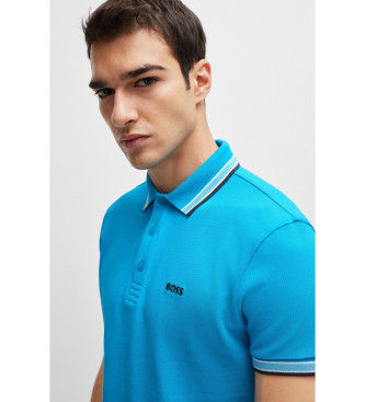 BOSS Paddy blue polo shirt