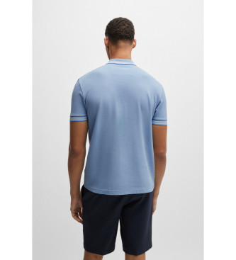 BOSS Paddy blauw poloshirt