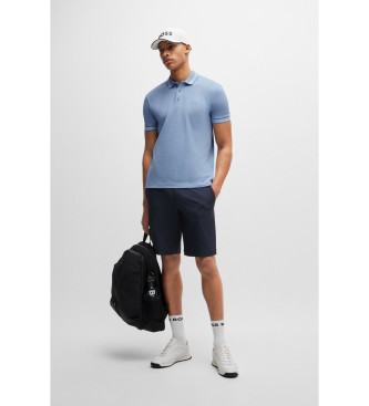 BOSS Paddy blauw poloshirt