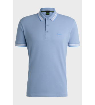 BOSS Paddy blauw poloshirt