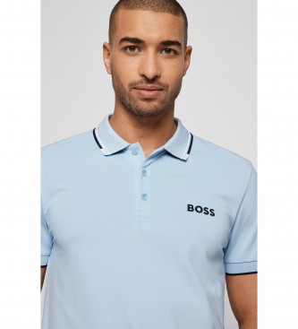 BOSS Paddy blue polo shirt