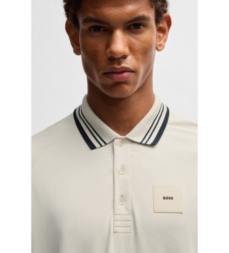 BOSS Paddy beige polo shirt