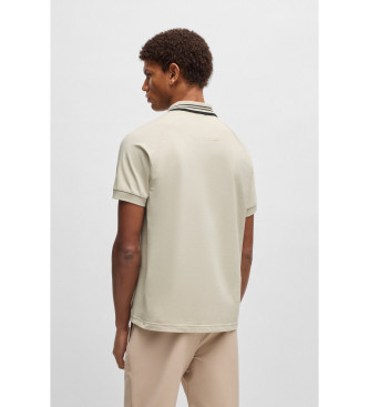 BOSS Paddy beige polo shirt