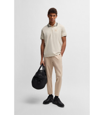 BOSS Polo beige Paddy