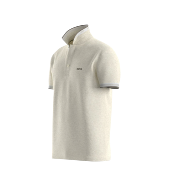 BOSS Polo Paddy blanco roto