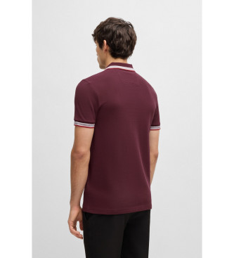 BOSS Polo Paddy burgundy
