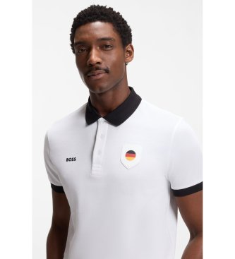 BOSS Paddy polotr�ja med vita flaggdetaljer
