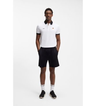 BOSS Paddy polotr�ja med vita flaggdetaljer