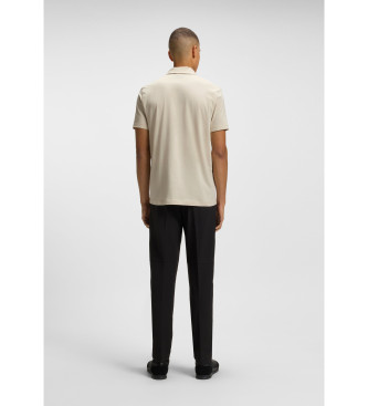 BOSS Paddy Glamping Poloshirt beige