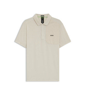 BOSS Paddy Glamping Poloshirt beige