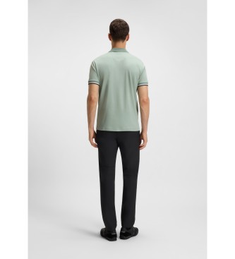 BOSS Paddy Lux Heritage green polo shirt