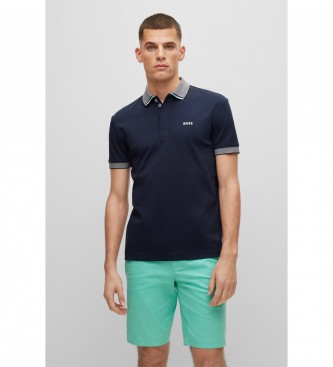 BOSS Paddy navy polo shirt