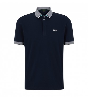 BOSS Paddy navy polo shirt