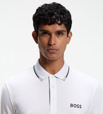 BOSS Paddy Pro white polo shirt