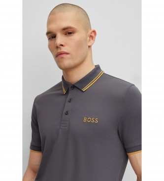 BOSS Polo Paddy Pro gris