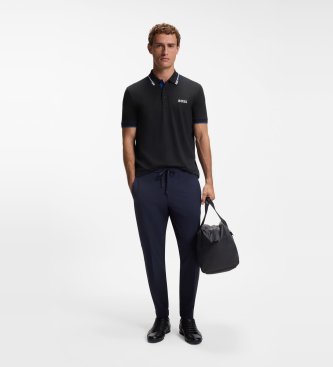 BOSS Paddy Pro navy polo shirt