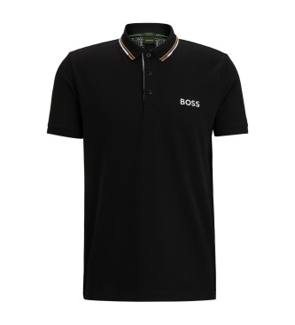 BOSS Polo majica Paddy Pro črna