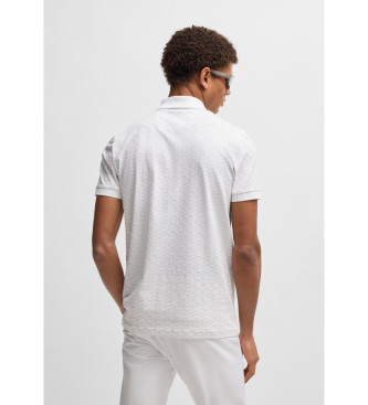 BOSS Polo Paddy Striped white