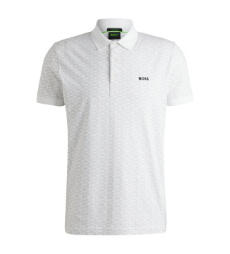 BOSS Polo Paddy Striped white