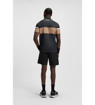 BOSS Paddy The Open 25 Poloshirt schwarz
