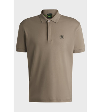 BOSS Polo beige Paddy Tl