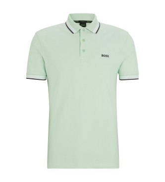BOSS Paddy light green polo shirt