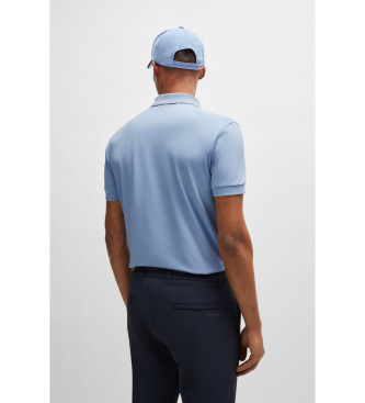 BOSS Paddy4 blauw poloshirt