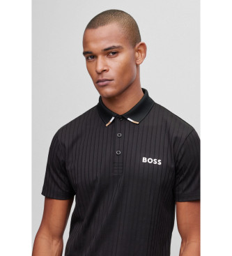 BOSS Polo Paddytech nera