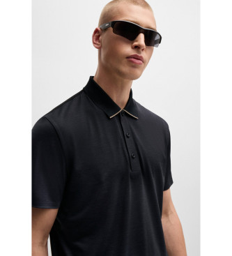 BOSS Polo Paddytech negro