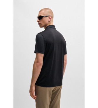 BOSS Paddytech polo zwart